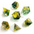 Custom Dungeons & Dragons Polyhedral Dice Set Bulk Engraved Dice Factory Made of Resin