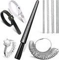 Wholesale Hongjia HJ-RSP001 China Jewelry Scales Belt Finger Measuring Sizer U S Wedding EU Ring Sizer