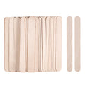 50pcs Hair Removal Wooden Sticks Waxing Hair Removal Wax Applicator Sticks Wax Spatula 114mm