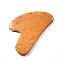 HY China products wholesale natural massage stone guasha scraping mookaite jasper facial gua sha tools heart