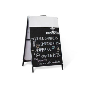 Modern Creative DIY Floor Brand Display Board Sign Coffee Shop the Bar Wedding Greeting Outdoor Artful Handwritten Billboard