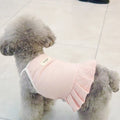 Multi Color Customized Sling Pet Dress Skirt Teddy Puppy Dog Plaid Print Polyester All Seasons for Pets