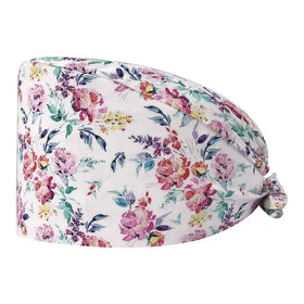 Working Hat Adjustable Ribbon One Size Fits All Suitable for Long Thick Hair Soft Comfortable Medical Uniforms