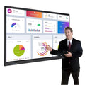 2025 New Product 55/65/75/85 Inch Digital Smart Board Pen Finger Touch Screen Interactive Smart Board for Classrooms