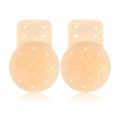 Women's Medical Grade Silicone Reusable Adhesive Waterproof Seamless Breathable Invisible Classic Design Breast Petals Lifting