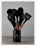 Hot Selling Multifunction Kitchen Storage Utensils Kitchen Gadget Cooking Tools with Wooden Handle 30 Pieces in 1 Set