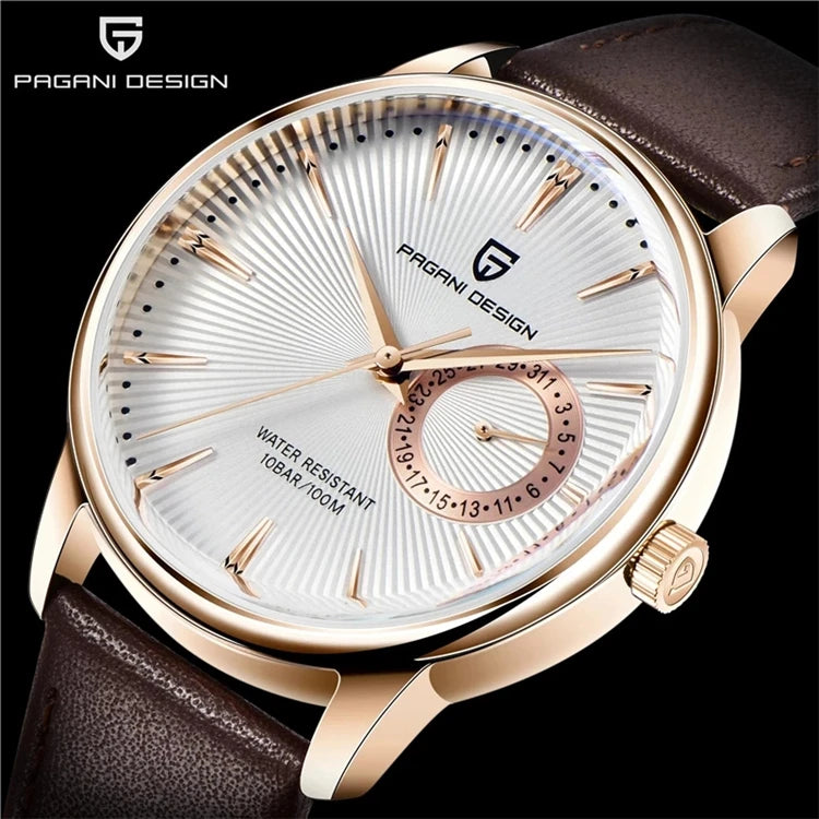 2021 PAGANI DESIGN 1654 Luxury Waterproof Men Quartz Watch Fashion Casual Sports Watch Men Watch Relogio Masculino