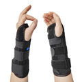 Adjustable Wrist Support Stabilizer with Detachable Metal Splint Carpal Tunnel Wrist Brace Support