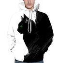 Fitspi Wholesale Men's Printed Pullover Hoodies 3d Digital Drawstring Sweatshirt With Big Pockets Dropshipping