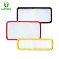Custom Dye Sublimation Patch Embroidery Blank Sublimation Hat Patch Iron on Embroidered Blank Sublimation Patches