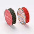 1.5mm Round Lanyard Polyester Jewelry Cord Thread Woven Golden Bracelet and Necklace Material Accessories