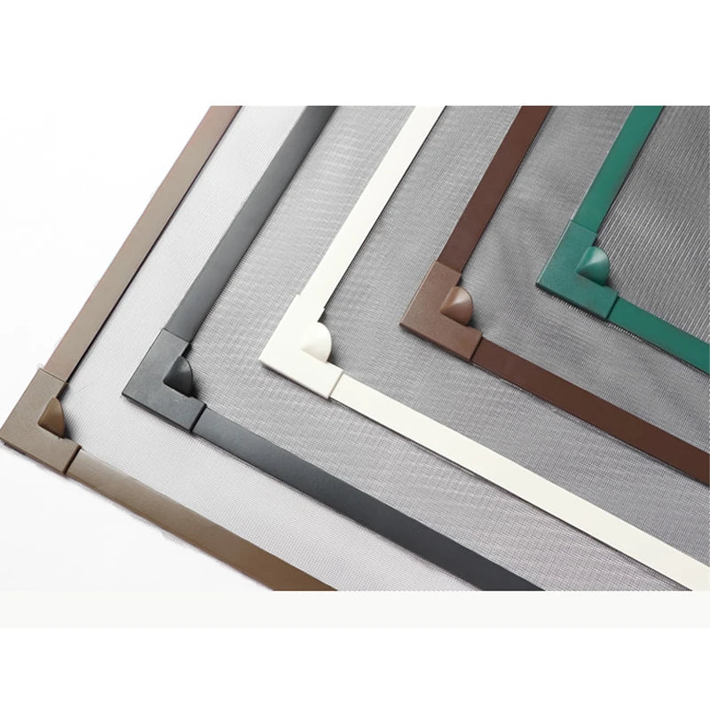DIY Flexible Magnetic Frame Transparent Fiberglass Fire-Proof Eco-Friendly Insect Screen