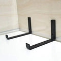 12 Inch Heavy-Duty Floating Shelf Bracket Steel Metal Wall Bracket with Screw for Shelf Support Hidden Bracket Design