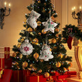 Adornos Foreign Trade New Linen Christmas Tree Hanging Pendant Shopping Mall Decoration Ornaments Doll