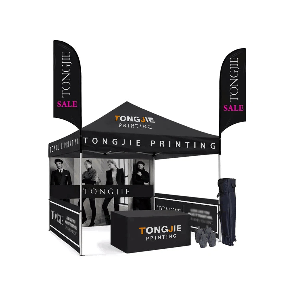 Dye Sublimation Transfer Printing 10X10 Custom Tent Advertising Pop up Tents for Trade Show Display Events Outdoor