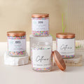 Hot Sale Premium Soy Wax Scented Aromatherapy Candle Colorful Candy Granules Sugar Needle Creative Long Burning Non Toxic