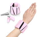 Wholesale Custom Logo Silicone Ankle Weights Bracelet Adjustable Wrist Weight Band Iron with Logo Printed