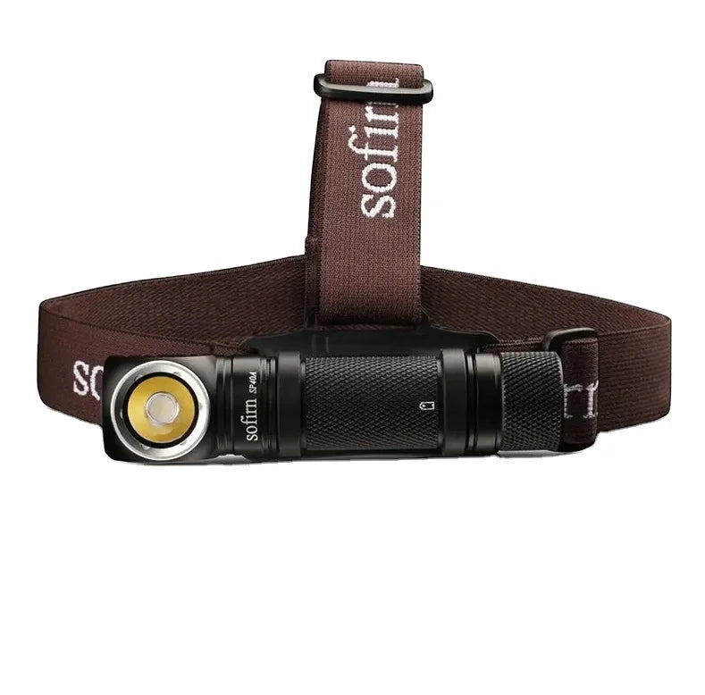 Sofirn High Quality Rechargeable LED Headlamp 1200lm LH351D TIR Optics 18650 Battery Magnet Tail IP68 Waterproof Magnetic Tail