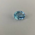 3A Quality Natural Topaz Round Oval Emerald Cut 10*8mm 4.1cts Natural Sky Blue Topaz for Pendant Making