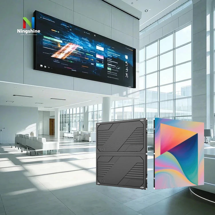 Indoor HD COB LED Display Screen 600x675mm P1.2 P1.5 P1.8 Video Wall for Home Theater & Conference Room