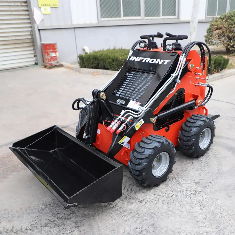 Free Shipping Euro 5 CE EPA Skid Loader China Manufacturer 380kg 500KG Small Mini Skid Steer Loader for Sale