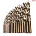 High Quality HSS-Co M35 Cobalt Straight Shank Twist Drill Bit Power Tools Accessories for Metal Stainless Steel Drilling