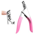 1PC False Acrylic Tips Clipper Nail Arts Professional Scissors U-Shape False Tips Edge Cutters Stainless Steel Trimmer Scissors
