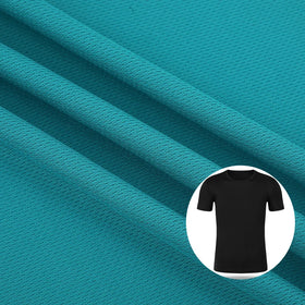 100%Polyester Wicking Breathable Sublimation Mesh Jersey Fabric Roll for Man Woman Sports Basketball T-shirts and Play Badminton