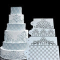Lace Cake Decorate Tools Flowers Suger Craft Stencil Spray Art Molds DIY Candy Template Mold Fondant Stencil for Cake Macke