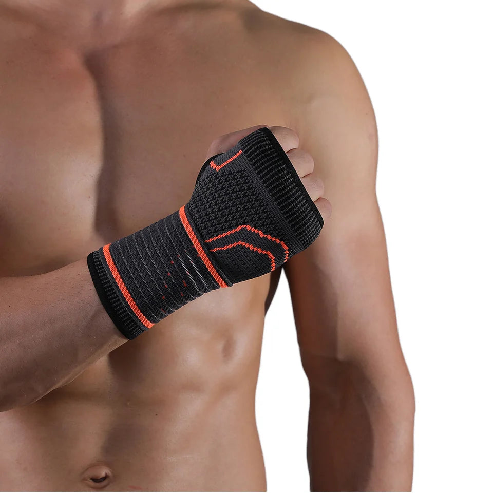 JINGBA Factory Direct Compression Wrist Strap Work Fitness Weightlifting Wraps Sprains Support