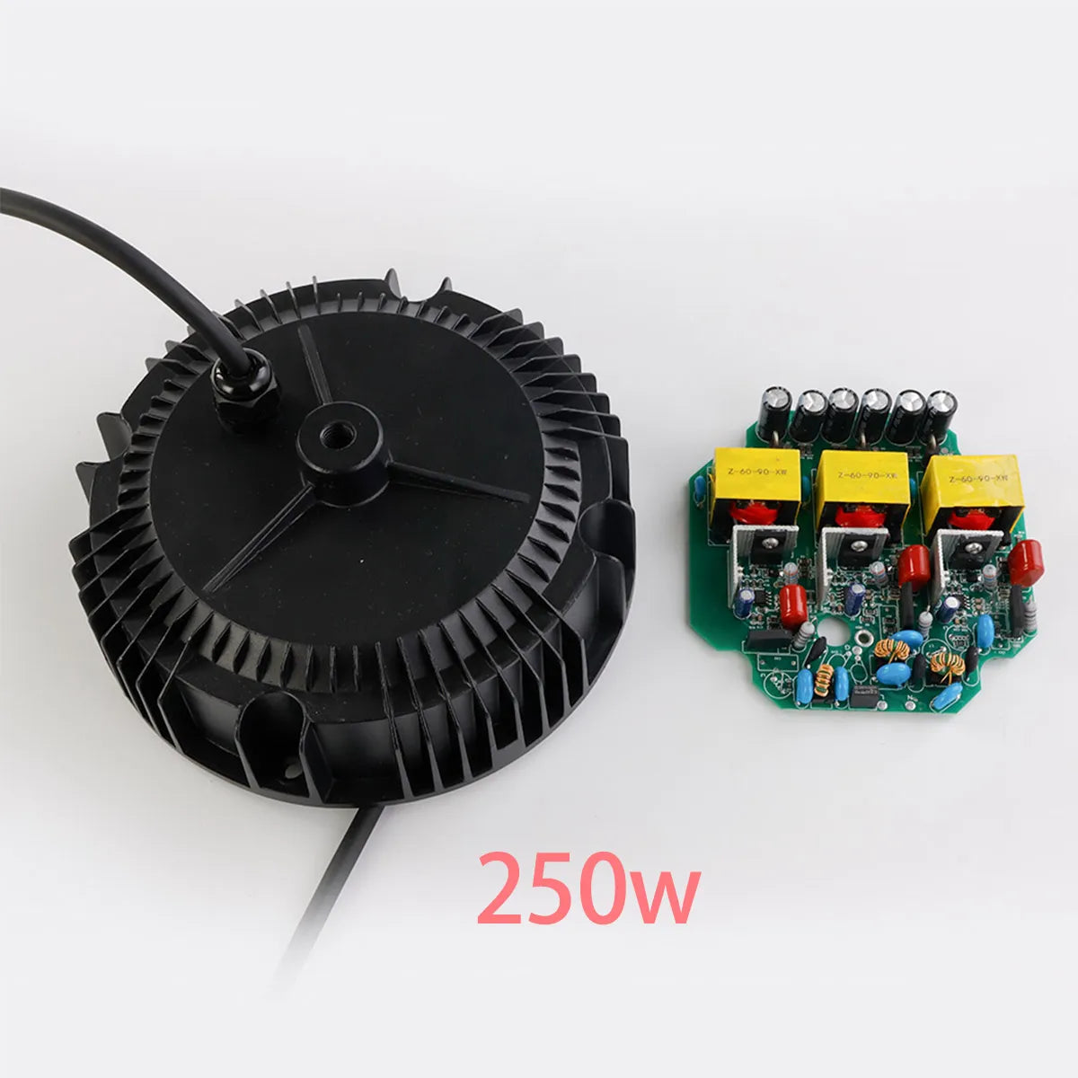 Zetoo UVT 240W LED Driver 27-86Vdc 3.0-7.2A Constant Current Single Waterproof IP65 Surge Protection High PF Isolated UFO