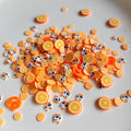 Orange Fruit Theme 1kg Custom Mini Soft Clay for DIY Jewelry Making Handmade Crafts and Artistic Designs