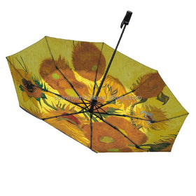 Automatic Umbrella Supplier Customized Folding Umbrella Automatic Sublimation Photo Print Umbrellas