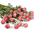Artificial Vintage Roses Silk Mini Rose With Stem Rose Bouquets for Arrangement Wedding Centerpiece Party Home Decoration