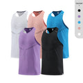 100% Polyester Breathability Muscle Fit Sport Wear Tank Top Men Gym Running Vest