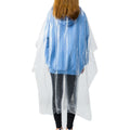Disposable Transparent Waterproof PE Plastic Hairdressing Cape for Hair Salon Barber Shop Color & Cut Box-Packed Apron YKY