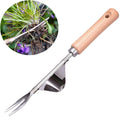 HW01A Garden Weeding Tool 12 Inch Manual Weeder Rust Resistant Stainless Steel Hand Weeder