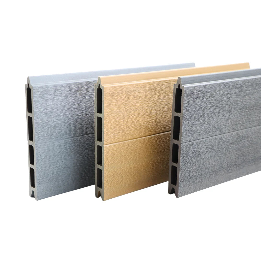 Easy Installation WPC Home Garden Use Outdoor Wholesale Fence Wood Cheap Price DIY Cedar Teak Outdoor Fence Wall