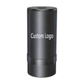 Custom Logo High Quality Portable Rechargeable Electric Aluminum Alloy+ABS Herb Grinder Black/Grey New Accessory for Wholesale
