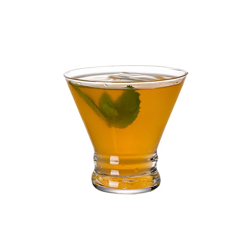 7oz 220ml Party & Home Customized Coloured Cocktail Glasses Classic Fancy Glasses for Cocktail Martini