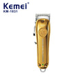 Factory Customized Hair Clipper Beard Trimmer Km-1831 Adjustable Best Powerful Professional Rechargeable Barber Hair Trimmer