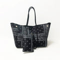 Large Waterproof Fashion Neoprene Bag Paisley Beach Tote Bag Women Handbags