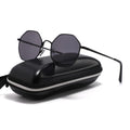2024 New Luxury Brand Designer Sunglasses Custom Sunglasses Logo Men Shades Square Metal Sunglasses