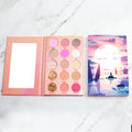 Customized LOGO 15 Color Private Label Vegan Cosmetics Makeup Pressed Vegan Eyeshadow