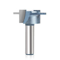 L-N322 1Pc 1/2" 12mm Shank Cutter Slot Router Bit Tongue & Groove Plate Splicing Knife Woodworking Cutter