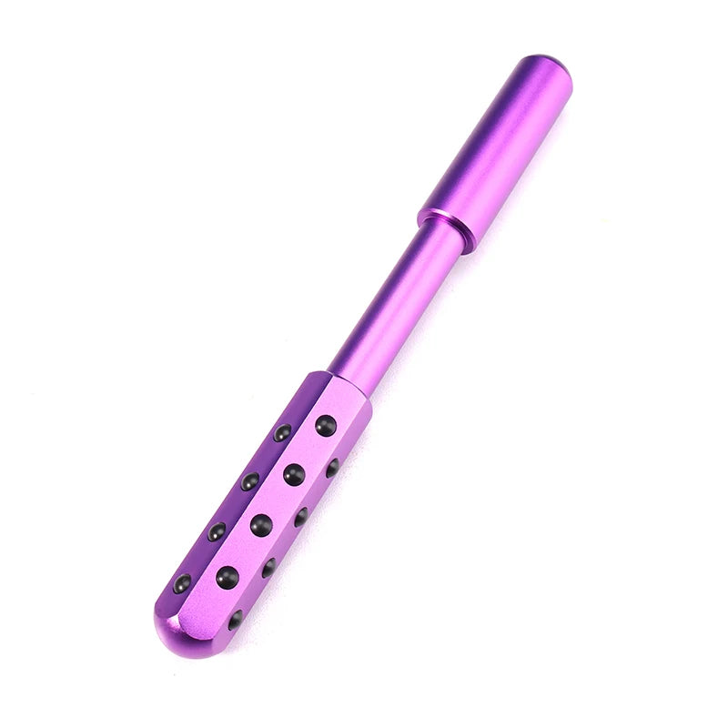 Germanium Stone Facial Massage Roller Tool Anti-Aging Uplifting Face Contour Massager Radiance Jade Roller