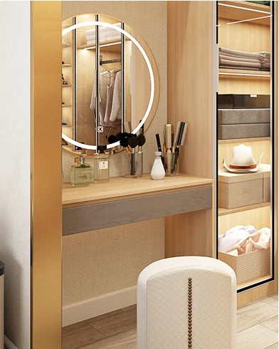 BALOM Small Space Bedroom Wardrobe Custom L-shaped Design Multi-functional Storage Saves Space