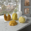 J-5039 Roast Chicken Silicone Mold Homemade Roast Turkey Ornaments Diy Aromatherapy New Year Candle Plaster Silicone Moulds