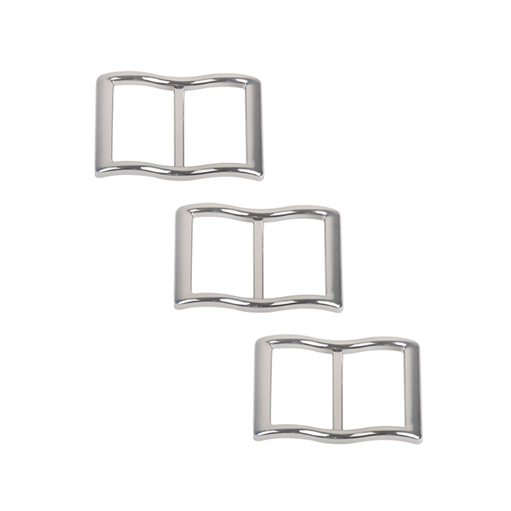 25mm Metal Belt Buckles Adjustable Slider Metal Buckle Men's Belt Accessories in Stock