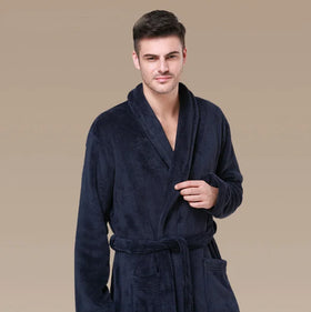 Quality Soft Unisex Coral Fleece Bath Robes for Shower and Bath With Custom logo